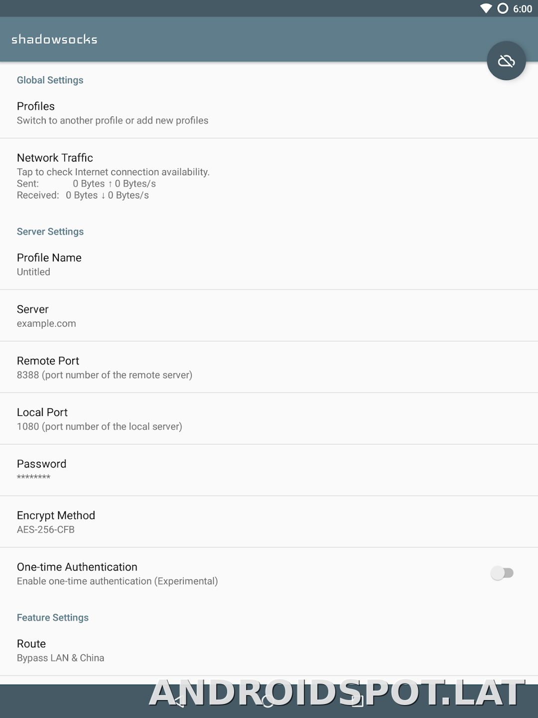 Shadowsocks скриншот 5